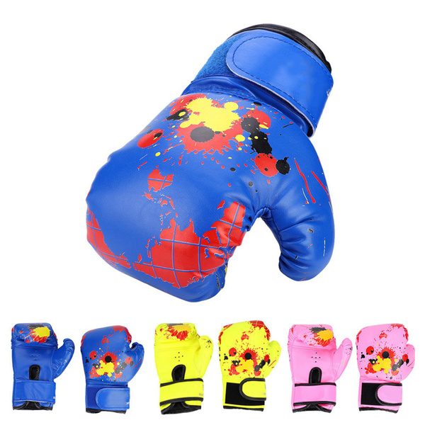 Boxing Gloves, Baby Girl Boy Kids Boxing Gloves Punch Training Kids ...