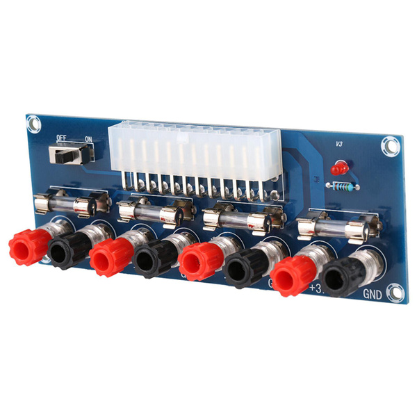 XH-M229 ATX Power Supply Tester - Desktop PC Power Transfer Board Test Module For Diagnosing PSU Issues