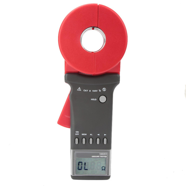 ETCR2100A+ Clamp Resistance Meter Double Insulation Digital Clamp On ...