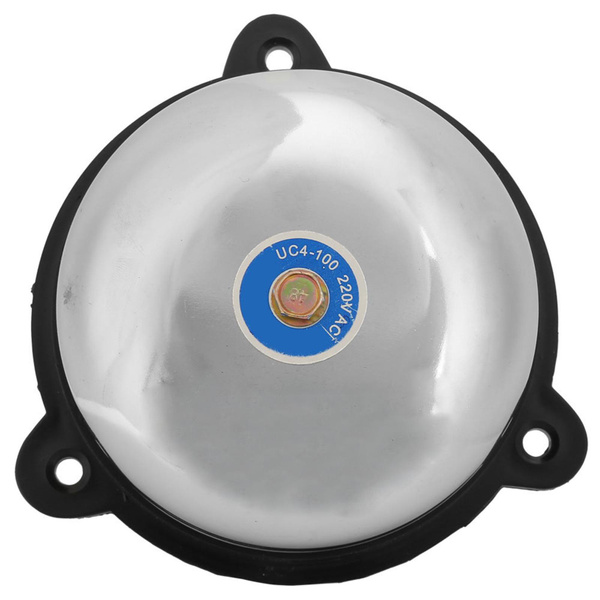 Stainless Steel Electric Bell 100mm/4in School Bell 10W for Fire Alarm ...