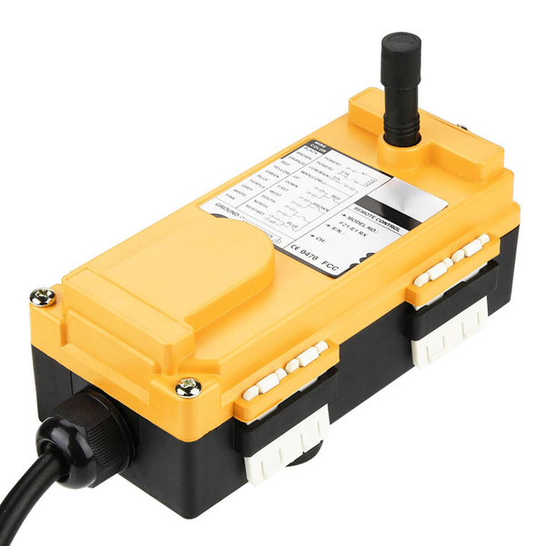 24V 4 Buttons Crane Hoist Switch Control System Hoist Lift Controller ...