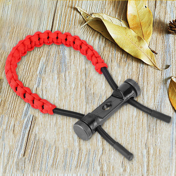 Sangle De Poignet Ajustable Pour Arc à Poulies - Dragonne Tressée - TOPARCHERY