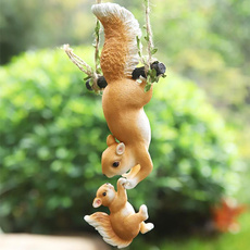 decoration, treehanging, squirrel, squirrelsfigurine