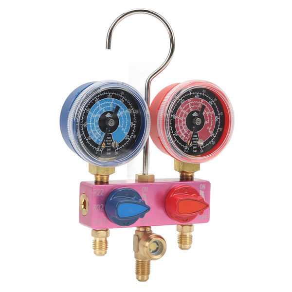 HSM02 Refrigerant Diagnostic Manifold Gauge G1/4 Conditioning