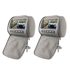 Gray, Remote, headrest, Cars