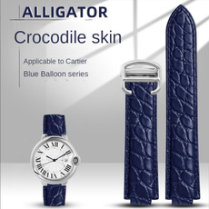Blues, leather strap, womenswatchband, Balloon