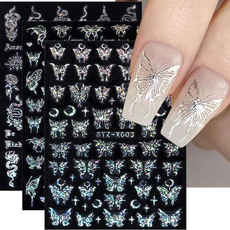 butterfly, decoration, nail stickers, Fashion