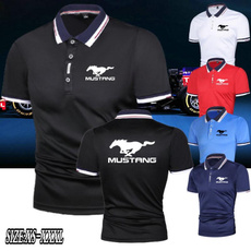 Summer, Fashion, Golf, Cotton T Shirt