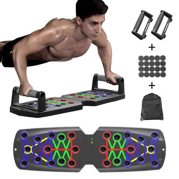 Folding Push-up Board Support Muscle Exercise Multifunctional Table ...