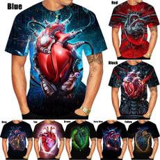Heart, 3dprinte, 3dprintetshirt, Summer