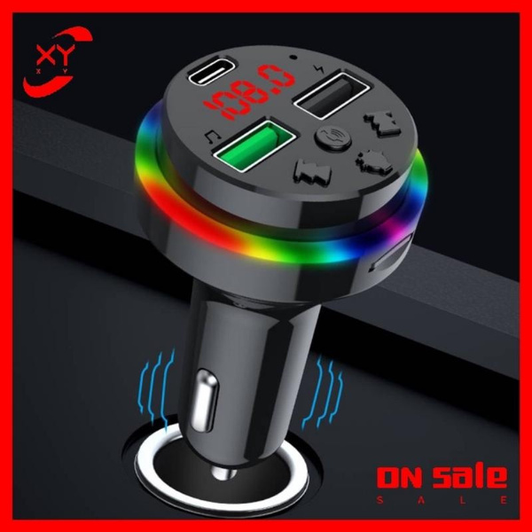 F15 Car Mp3 Player Bluetooth Compatible Receiver Handsfree Adapter Dual