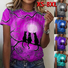 Tops & Tees, Plus size top, Summer, Slim Fit