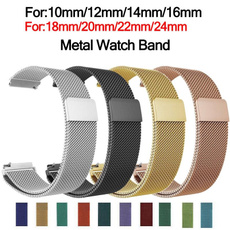 12mmwatchband, amazfitwatchbandmetal, huaweiwatchstrap, Stainless Steel