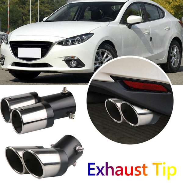 car exhaust tip dual