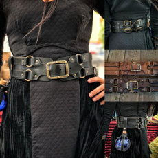 swordholster, wide belt, Leather belt, Cosplay