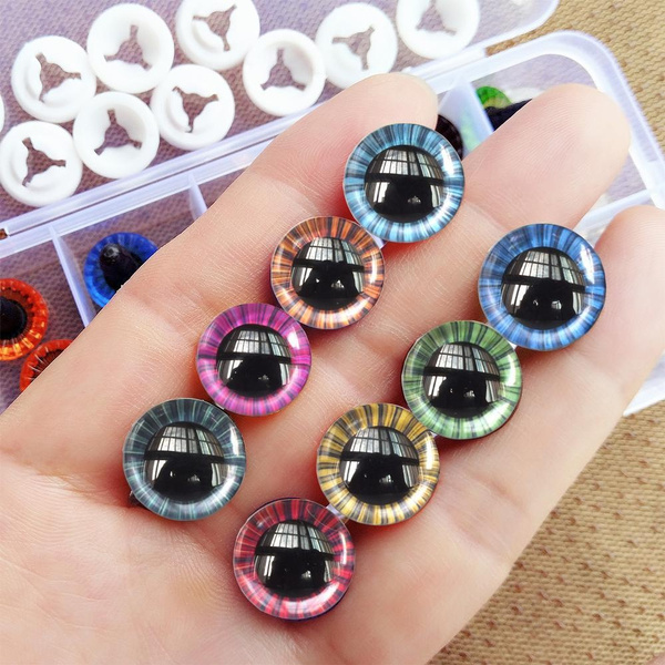 600 Pcs Crochet Eyes Craft Eyes Safety Eyes Crochet Eyes Button Eyes Safety Eyes For Crocheting Animals