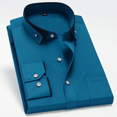men's dress shirt, Cotton Shirt, Elastic, Sleeve