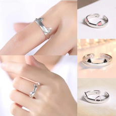Couple Rings, adjustablering, catclawring, Jewelry
