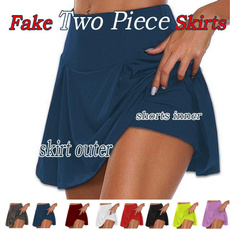 faketwopiece, Golf, lightweightskirt, Women Skirts