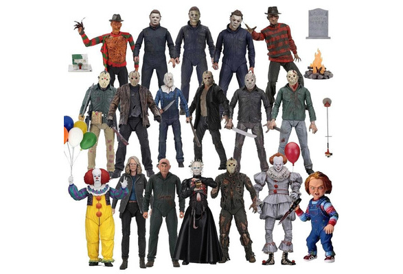 Toy Fair 2019 – Day 1 Reveals: 1/4 Scale Pennywise & Michael Myers Figures,  Plus More Halloween, Friday the 13th, and IT (1990)! –