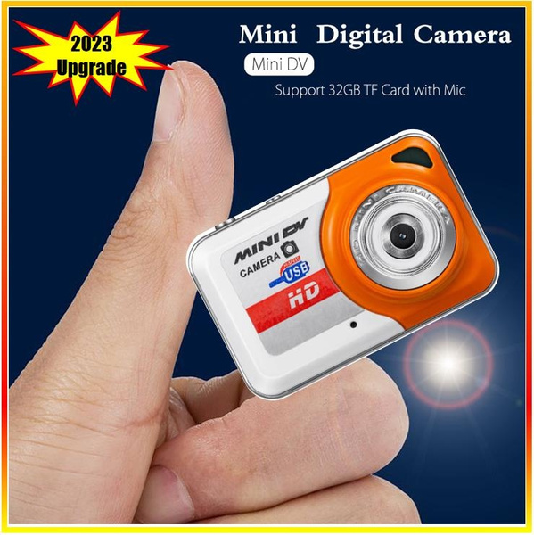 X6 Portable Ultra Mini High Denifition Digital Camera Mini DV Support 32GB  TF Card with Mic