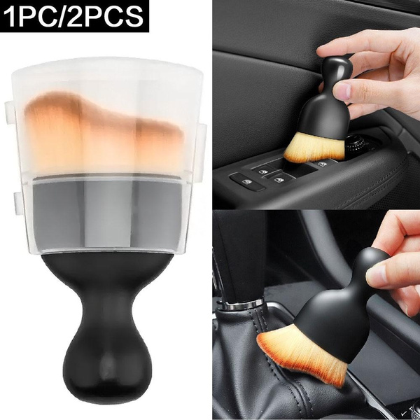Car Interior Cleaning Tool Air Conditioner Air Outlet Cleaning Artifact  Brush Car Brush Car Crevice Dust Removal Car Detailing