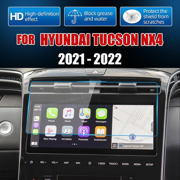 Tempered Glass LCD Screen Protective Film Sticker Dashboard For Hyundai Tucson NX4 2021 2022 Car