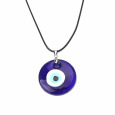 Blues, Chain Necklace, eye, for