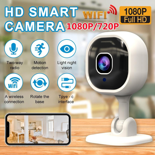 2023 Mini Smart Security Cameras For Home Baby Monitoring 1080P/720P