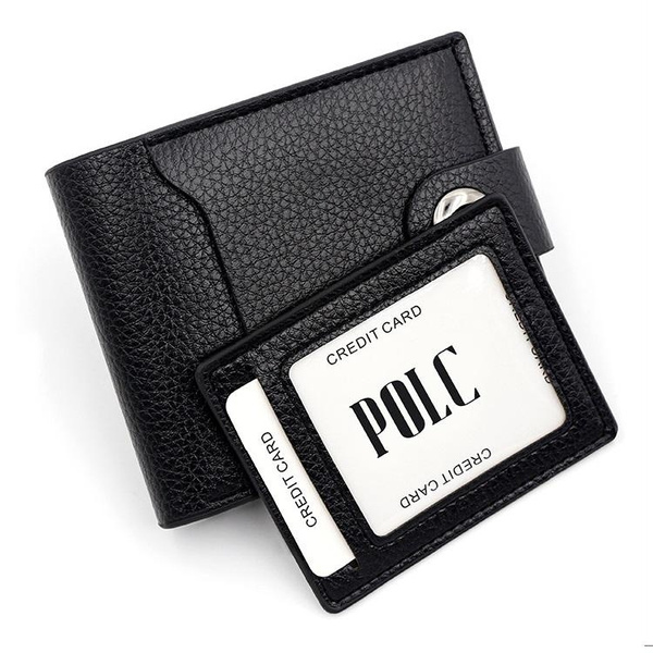 Bi-Fold Black Stylish Genuine Leather Wallets for Men Latest Gents Purse  with Card Holder 22101_BL – Leebykart