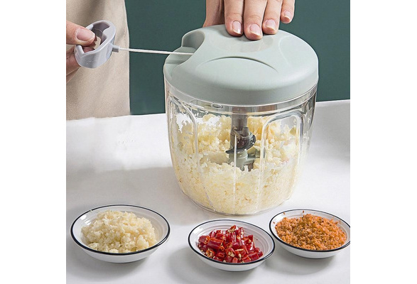 Dropship Manual Meat Mincer Garlic Chopper Rotate Garlic Press Crusher  Vegetable Onion Cutter Kitchen Cooking Accessories Household  Multifunctional Garlic Cutter; Manual Garlic Puller; Small Seasoning Mixer  to Sell Online at a Lower