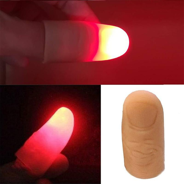 Magic Trick Fingers Thumbs with LED Battery Powered Magic Props