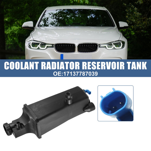 Engine Coolant Reservoir Tank Replacement with Cap and Sensor for BMW