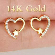 925silverearringsforwomen, DIAMOND, Love, Gemstone Earrings