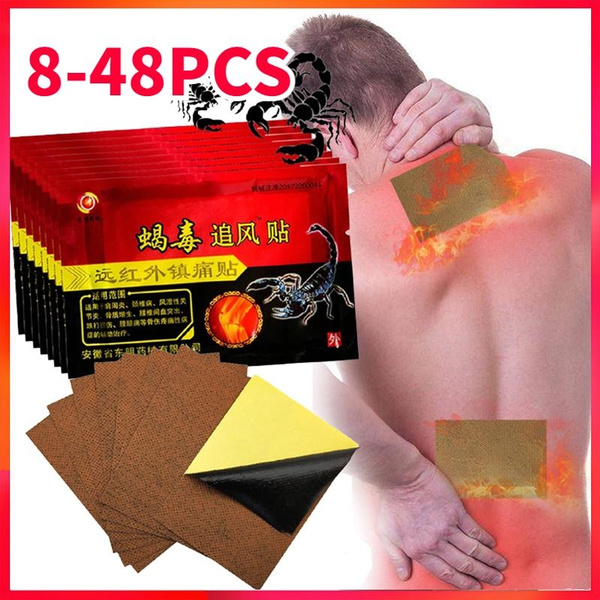 2023 Pain Relieving Patch Chinese Scorpion Patches for Back Pain Knee ...