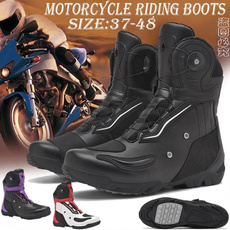 ankle boots, cyclingboot, Motorcycle, Leather Boots