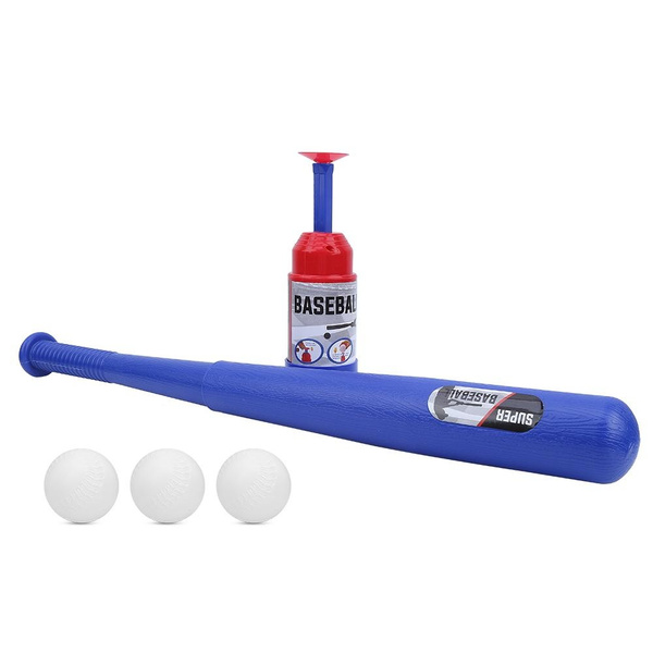 Baseball Set Toy Semi Automatic Baseball Launcher Bat Toy Kid Playing