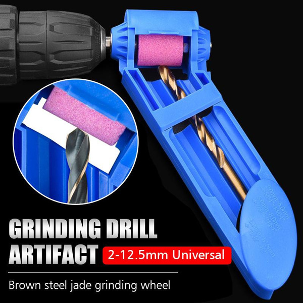 Drill bit sharpener 212.5mm Portable Corundum Grinding Wheel Drill