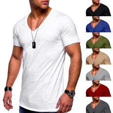 Summer, Tees & T-Shirts, Cotton T Shirt, Men