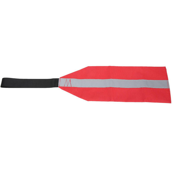 Red Kayak Safety Flag Safety Travel Warning Flag For Kayaks Canoes