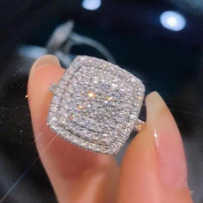 Women, Bridal, lover gifts, 925 silver rings