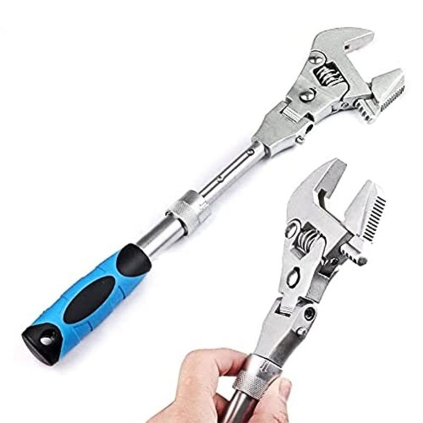 10 Inch 5 In 1Flexhead Adjustable Wrench Multifunction Adjustable