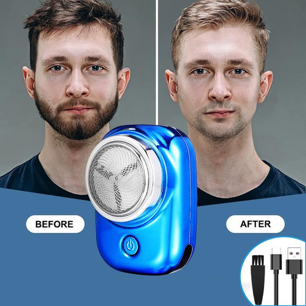 5 Color Mini Portable Mens Electric Shaver Usb Rechargeable Pocket Size Beard Trimmer Wish 2453