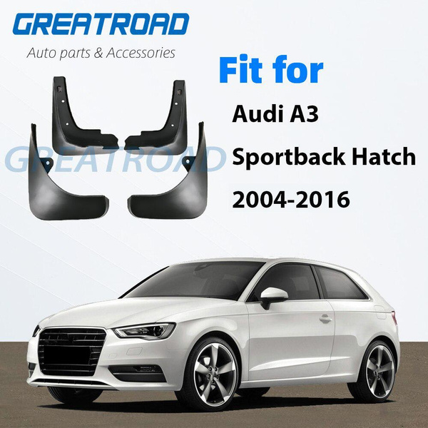 Car Mudflap for Audi A3 Sportback Hatch 20042016 Fender Mud Guard Splash Flaps Mudguards Wish