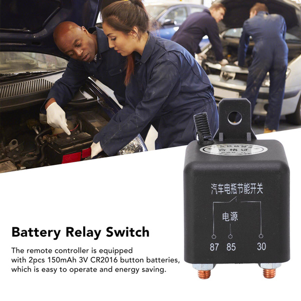 12V 200A Car Battery Breaker Wireless Remote Control Power Off Switch