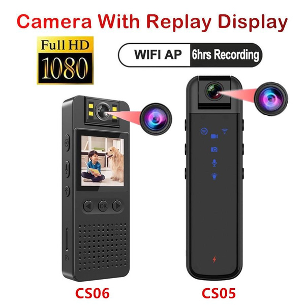 Full HD 1080P Cam Portable WIFI AP Mini Spy Camera With Replay Display ...