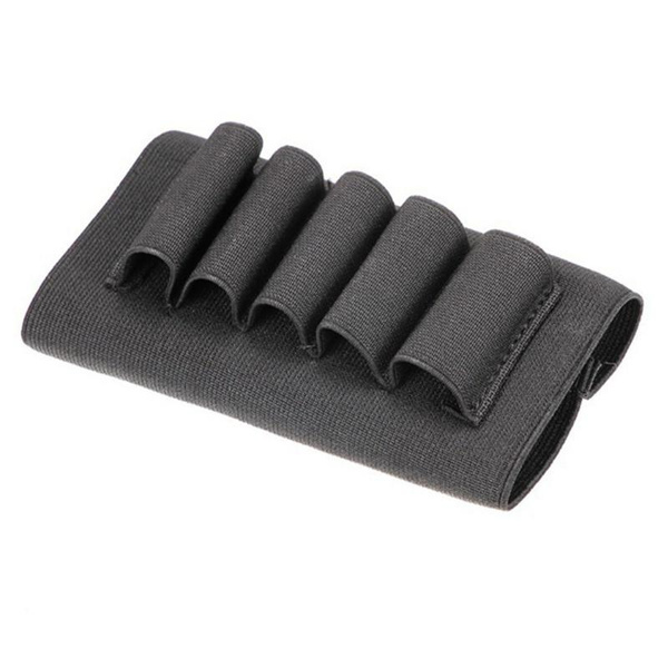 Tactical Molle Porta Cartucce 18 Colpi Per Fucile 12/20GA - Borse In Nylon Nero