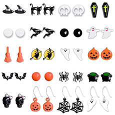 halloweenearring, halloweengift, Stud Earring, Halloween Costume