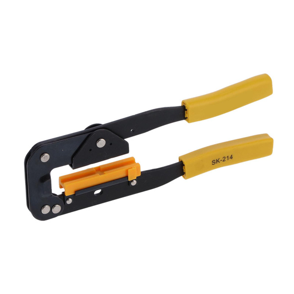 Cable Crimping Plier, Flat Ribbon Cable Cutter IDC Crimp Tool Cable