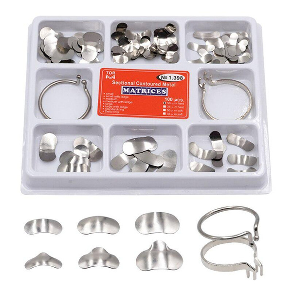 Dental Matrix Matrix T-Bands WMD Dental Matrix Sectional Contoured ...
